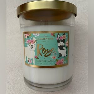 NEW 2 Wick Scented Candle ROSE
